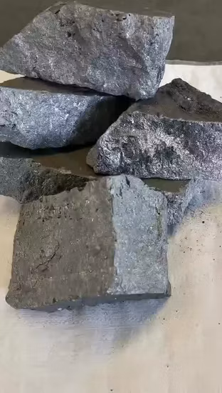 Ferrosilicium 70 72 75 FeSi Ferro Silicon pour agent réducteur dans la production de ferroalliages